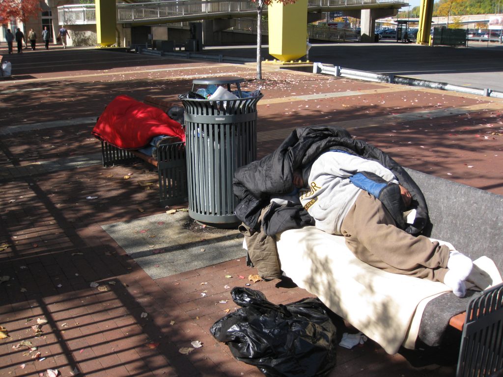 The Kentucky State Capitol, where Republican lawmakers are advocating for the controversial "Safer Kentucky Act" targeting homelessness, as covered in a Vice report.