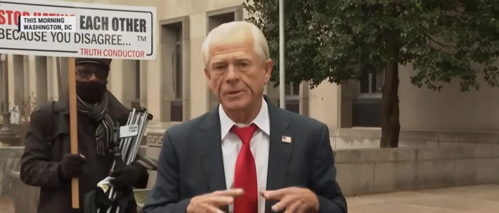 Peter Navarro Youtube/Screenshot