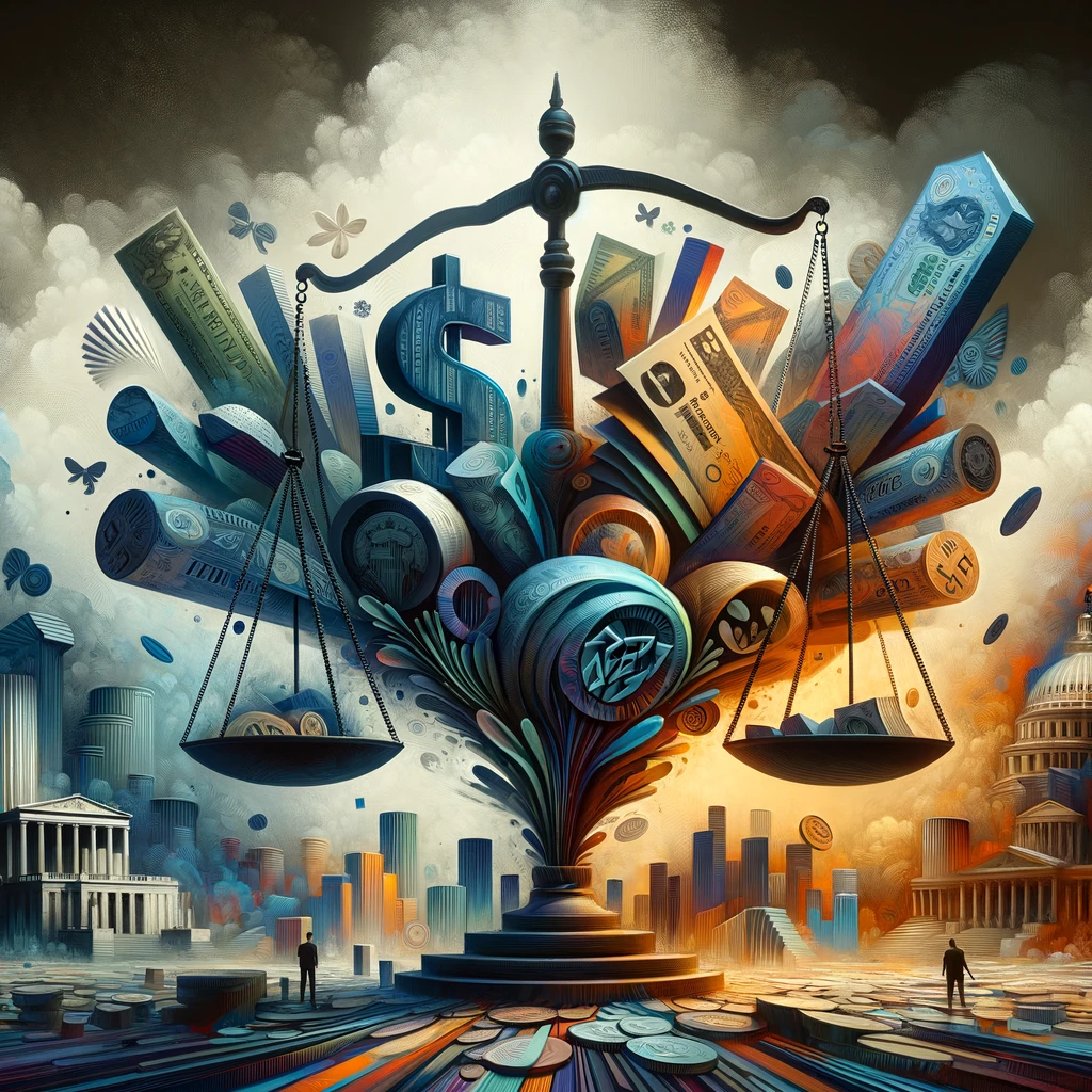 Abstract image of IRS enforcement